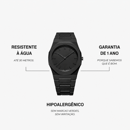 Relógio Carbon X Black Masculino